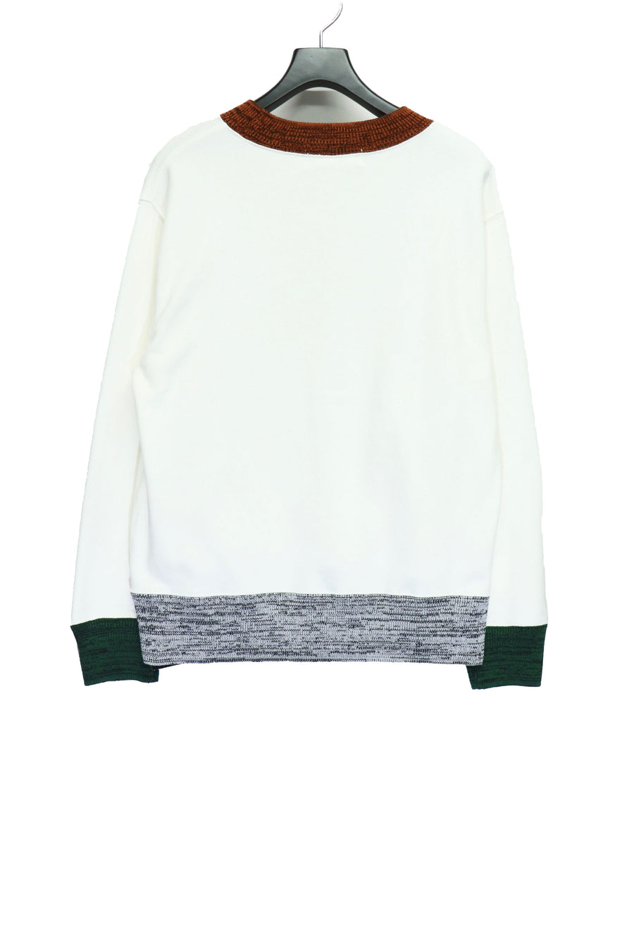 TOGA VIRILIS  Knit rib sweatshirt(WHITE)