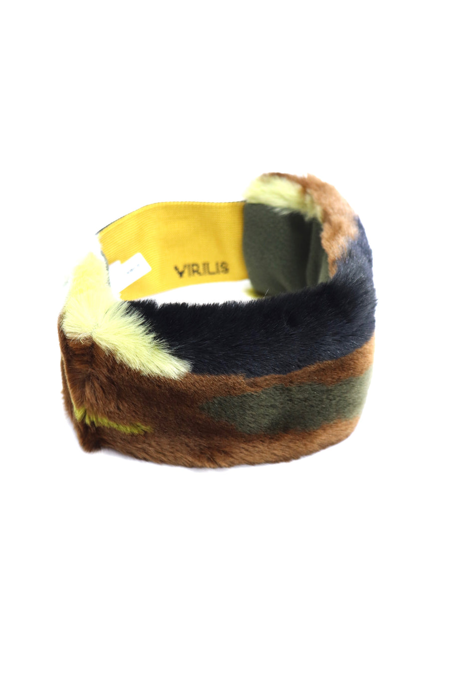 TOGA VIRILIS  Fake fur hand accessory(YELLOW MIX)