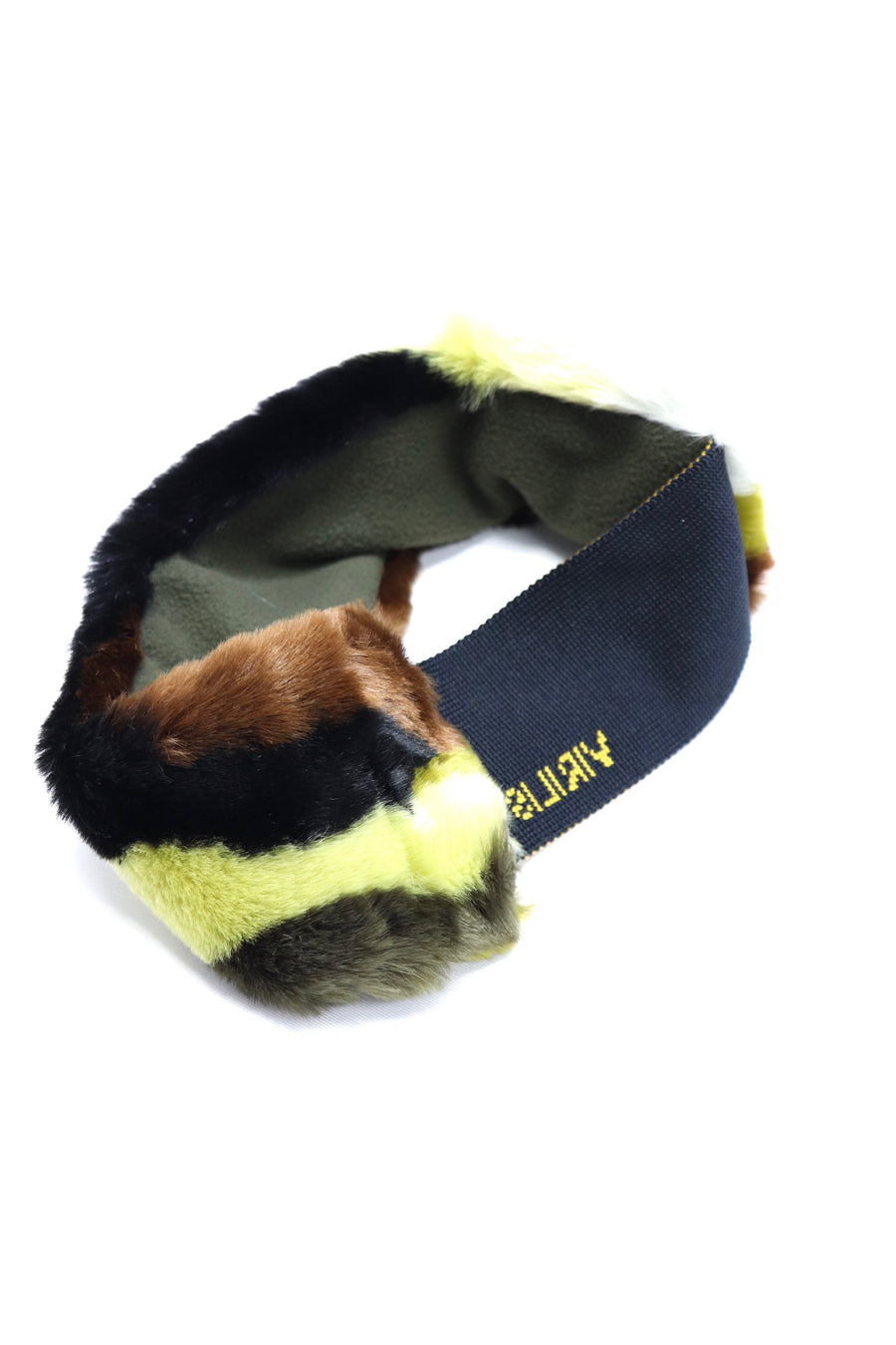 TOGA VIRILIS(トーガ ビリリース)のFake fur hand accessory YELLOW 