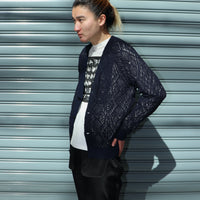 Nobuyuki Matsui(ノブユキ マツイ)のCardigan NAVYの通販｜PALETTE art