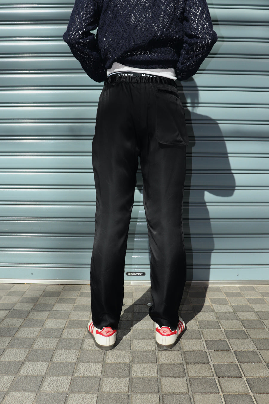 Nobuyuki Matsui  Lining Pants(BLACK)