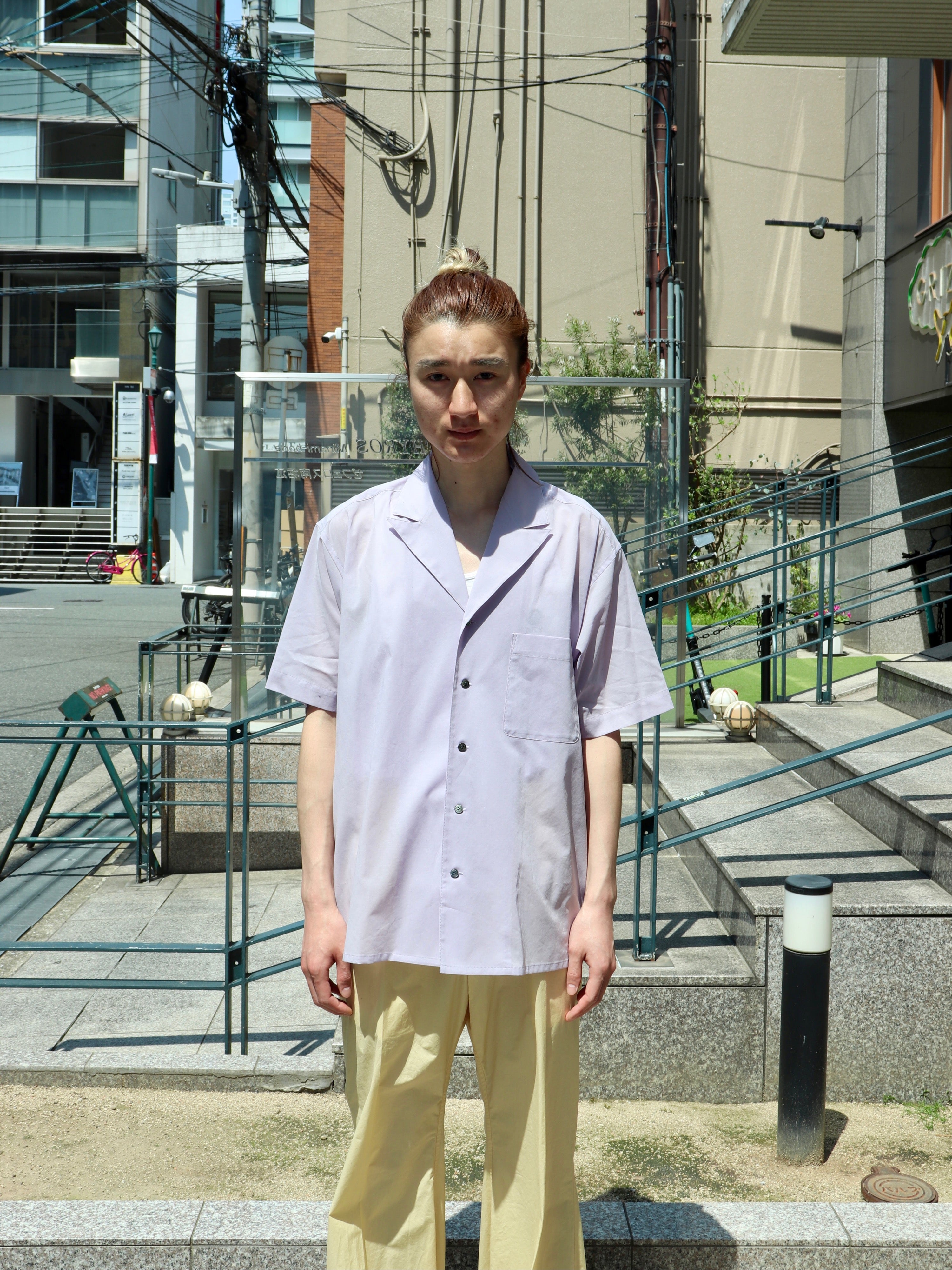 LITTLEBIG(リトルビッグ)のPeaked Lapel Color S/S SH Red or Pink