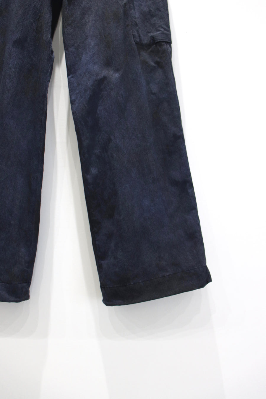 NULABEL  GARMENT DYED FIELD TROUSERS