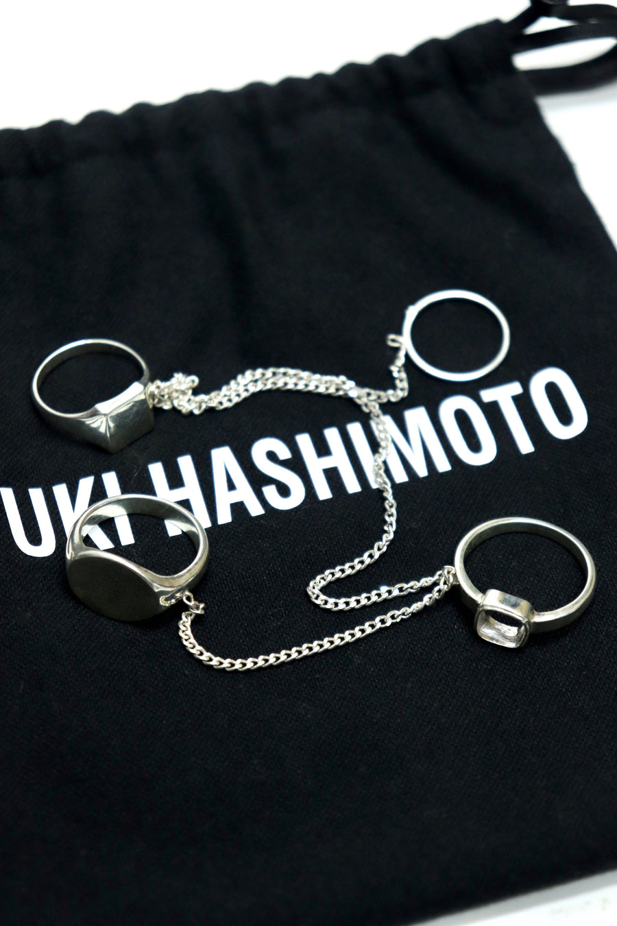 YUKI HASHIMOTO × P.A.A  household rings top neckless 1