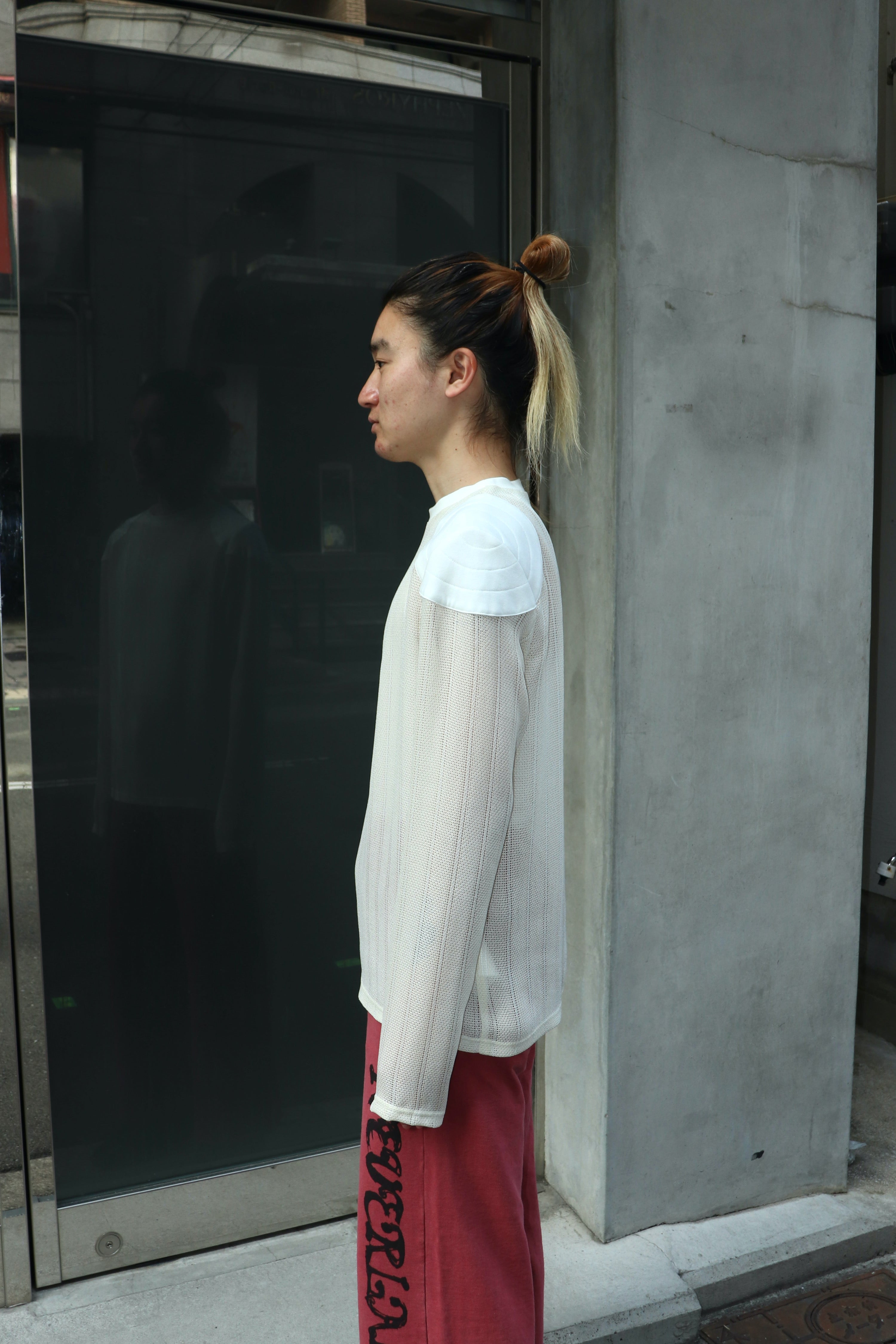 SOSHIOTSUKI(ソウシオオツキ)のRACERS PADDED SHIRT OFF WHITEの通販 