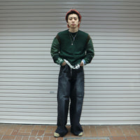 MASU(エムエーエスユー)のFADED BAGGY FIT JEANS BLACKの通販｜PALETTE