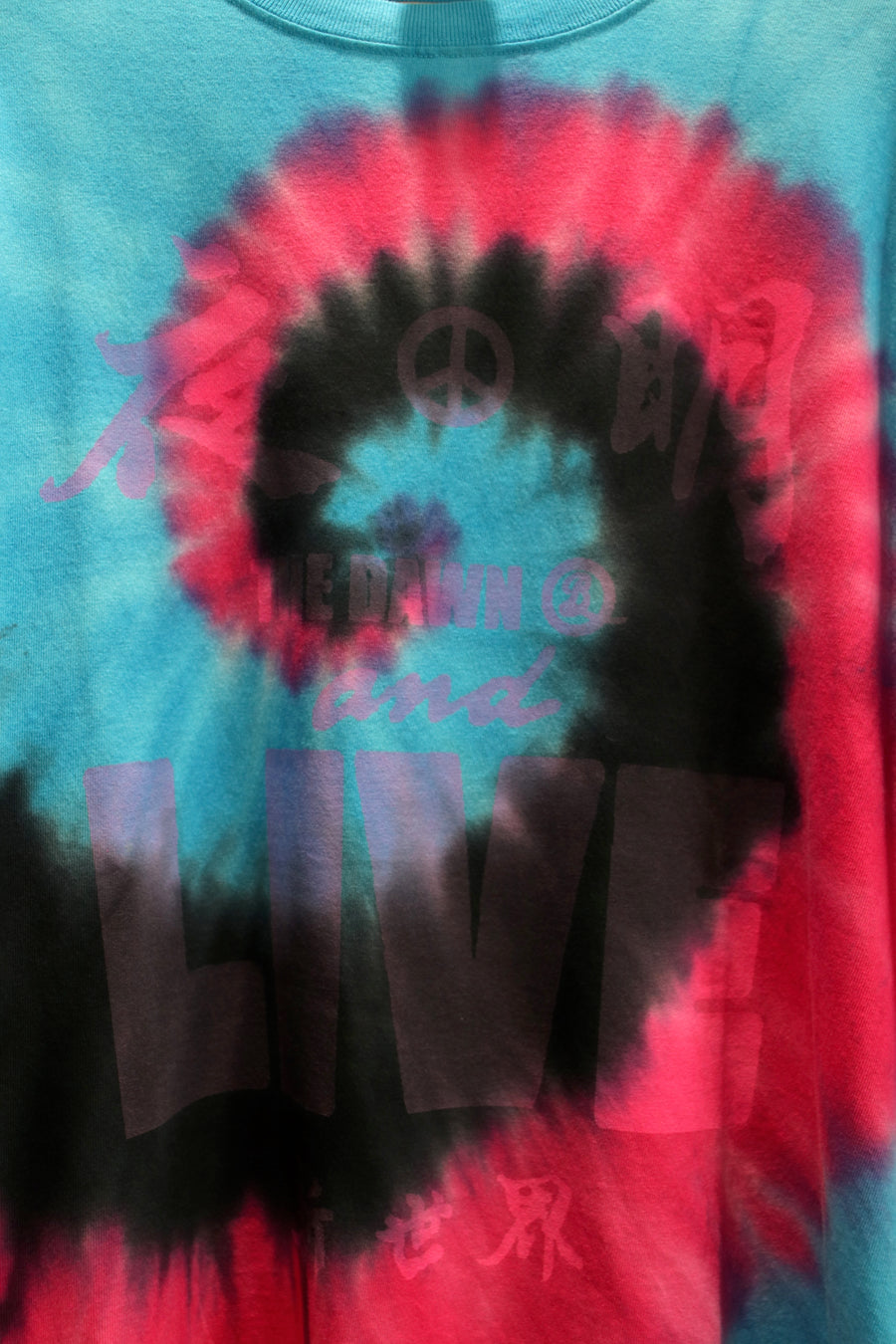 BED j.w. FORD  Tyedye Long Sleeve T-shirts(PINK)