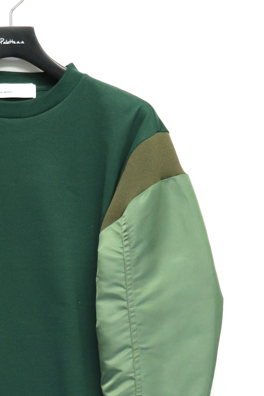 TOGA VIRILIS  Cotton jersey L/S(GREEN)