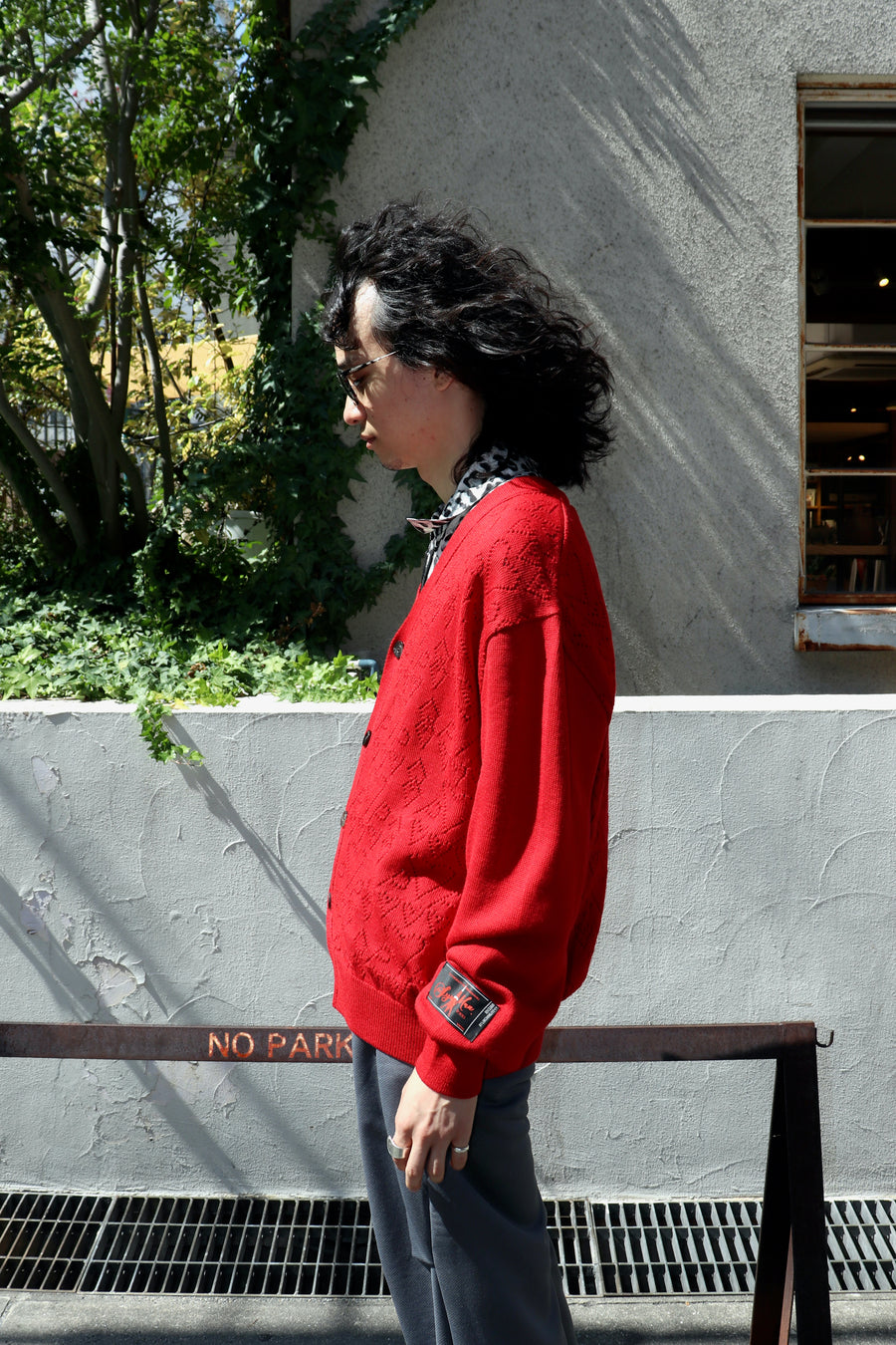 SYUMAN. × P.A.A  Love is never wrong cardigan for PALETTE art alive
