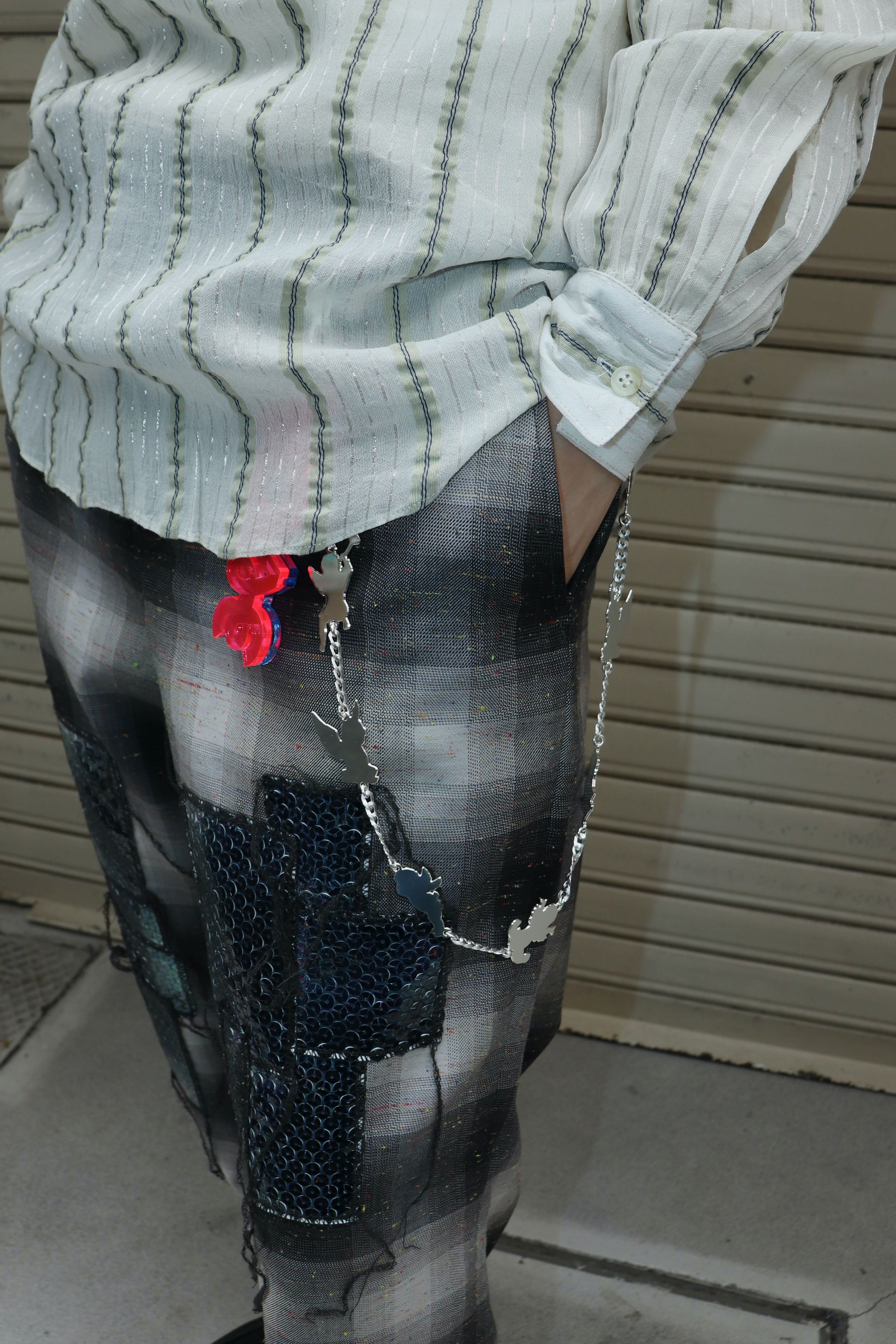 MASU(エムエーエスユー)のANGEL WALLET CHAIN SILVERの通販｜PALETTE