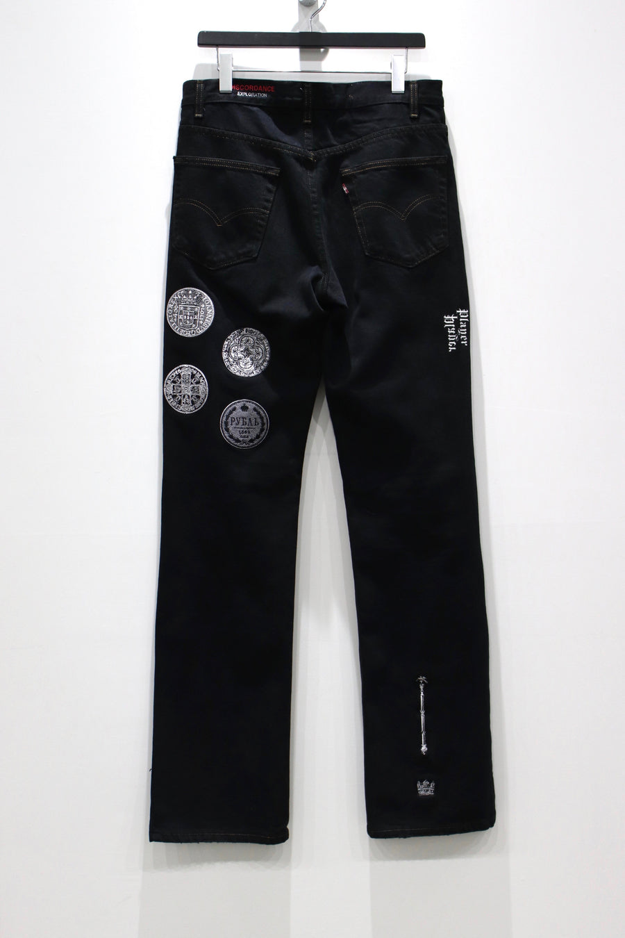 Children of the discordance  TYPE-512 EMBROIDERY DENIM PANTS A