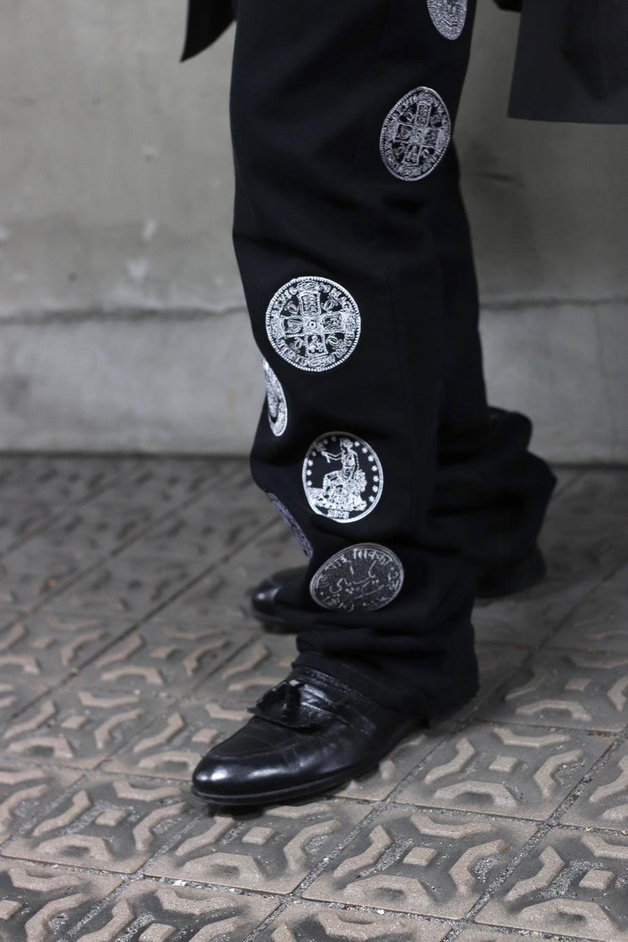 Children of the discordance  TYPE-512 EMBROIDERY DENIM PANTS A