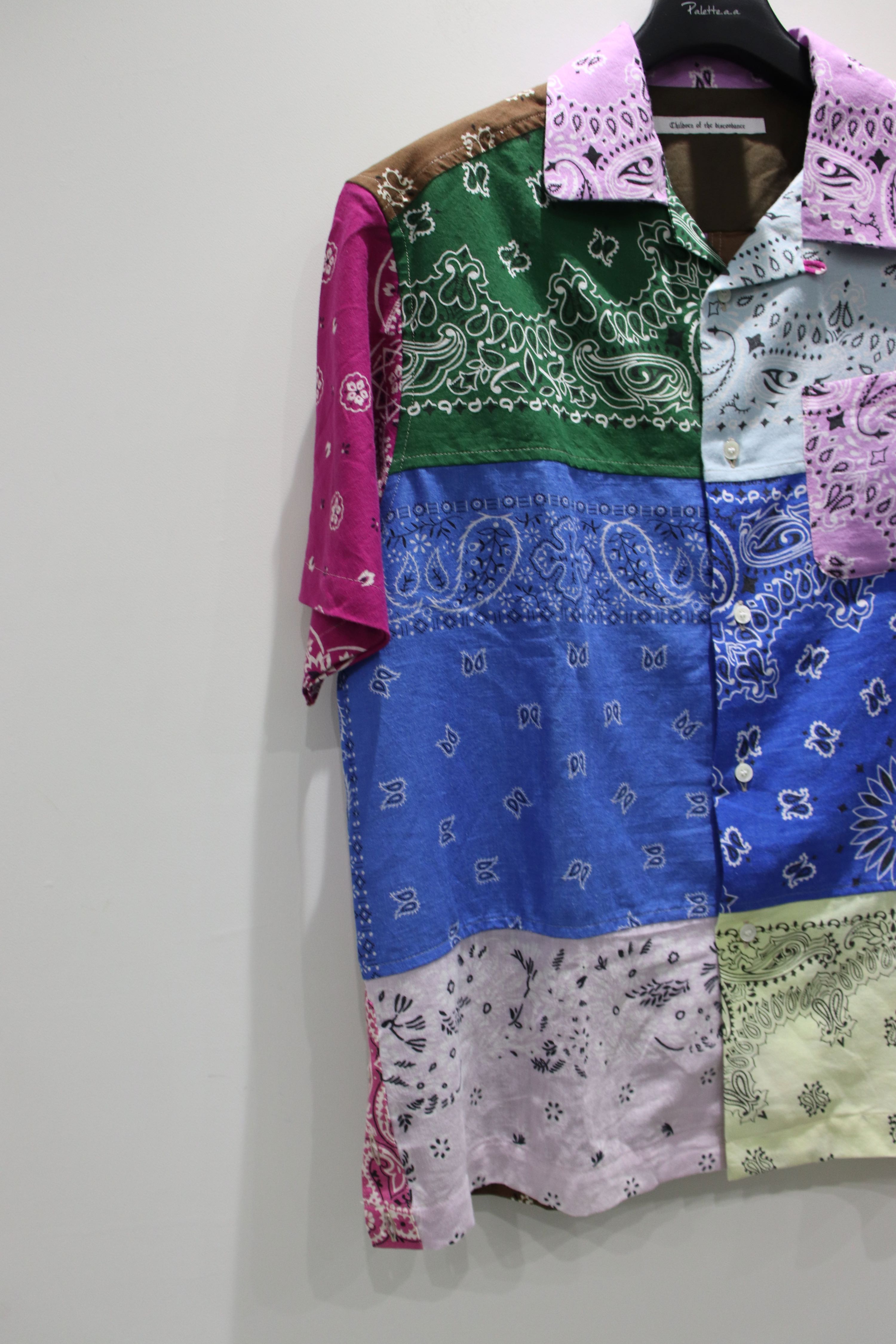 Children of the Discordance Vintage Bandana Patchwork Shirt SS