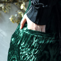 BELPER(ベルパー)のVELVET PANTS GREEN(パンツ)の通販｜PALETTE art ...