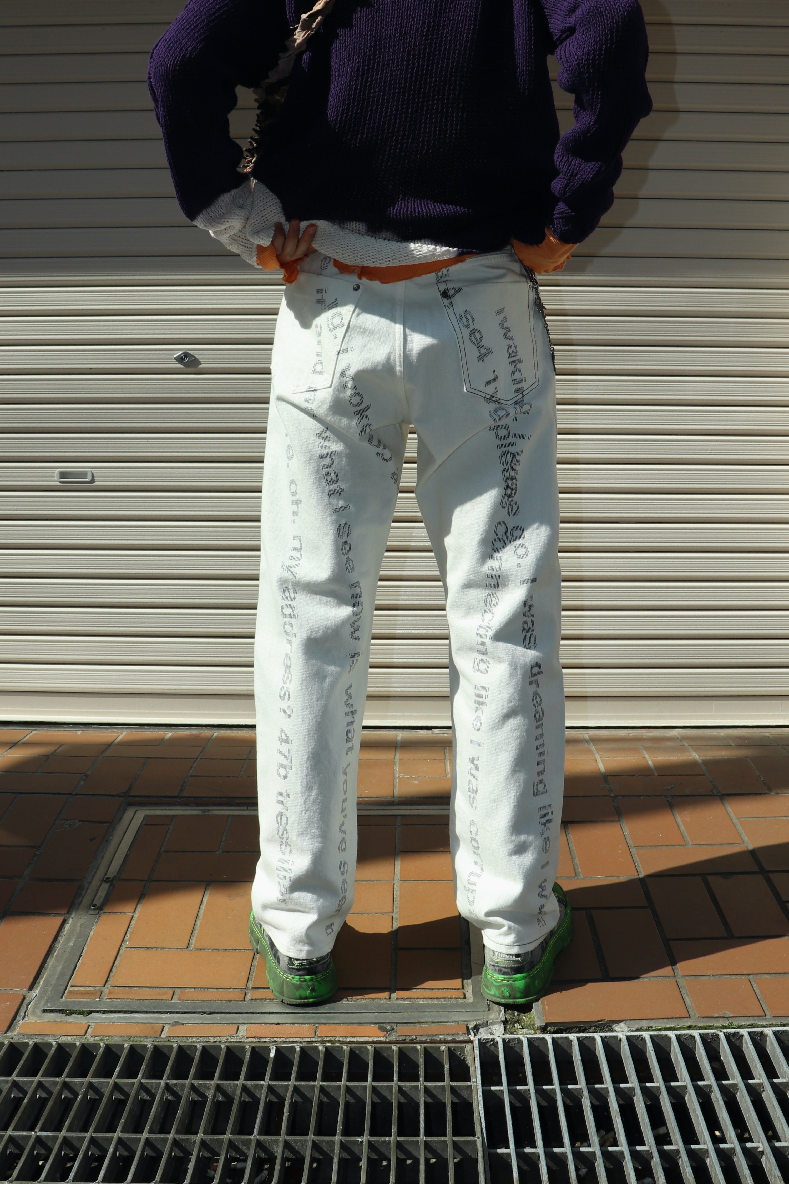 kudos(クードス)のSTRAIGHT DENIM TROUSERSの通販｜PALETTE art alive