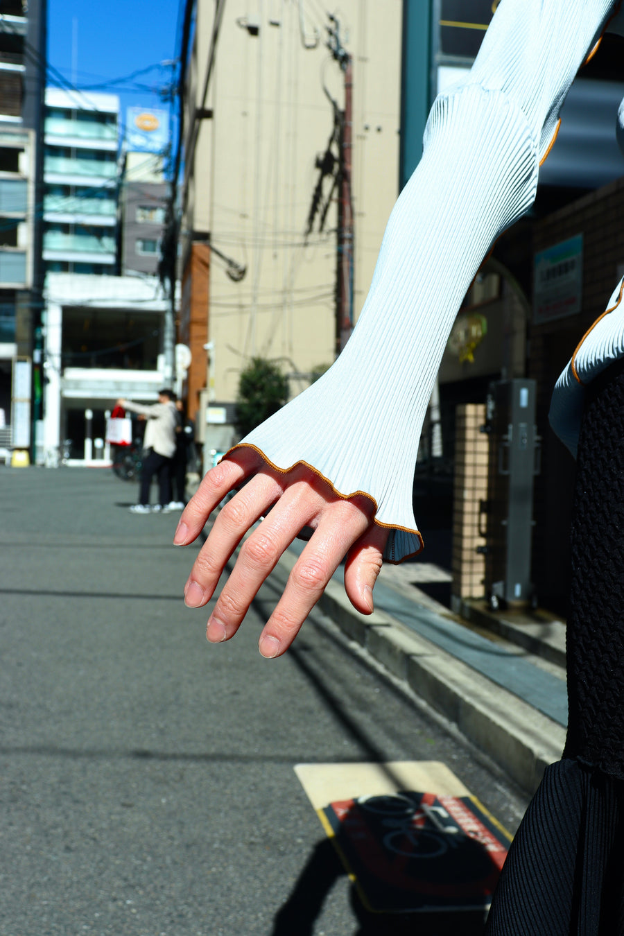 kotohayokozawa  Long sleeve top(GRAY)