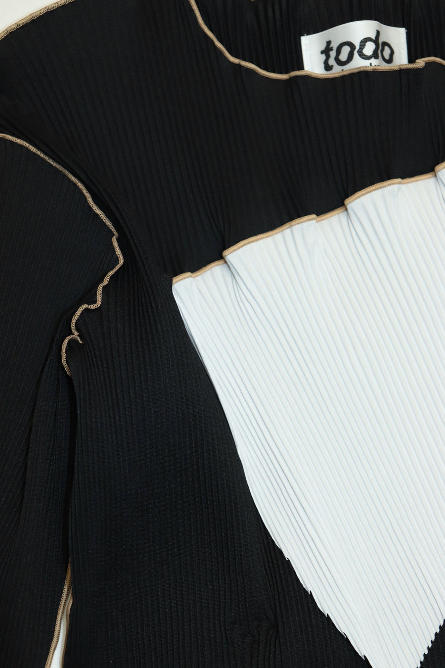 kotohayokozawa  Long sleeve top(BLACK)
