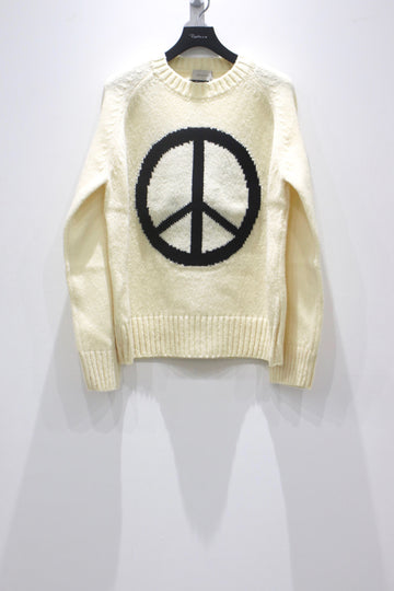 BED J.W. FORD(ベッドフォード)の22aw Peace Symbol Knit OFF ...