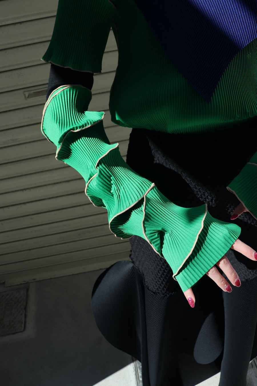 kotohayokozawa  Tornado arm cover(GREEN)