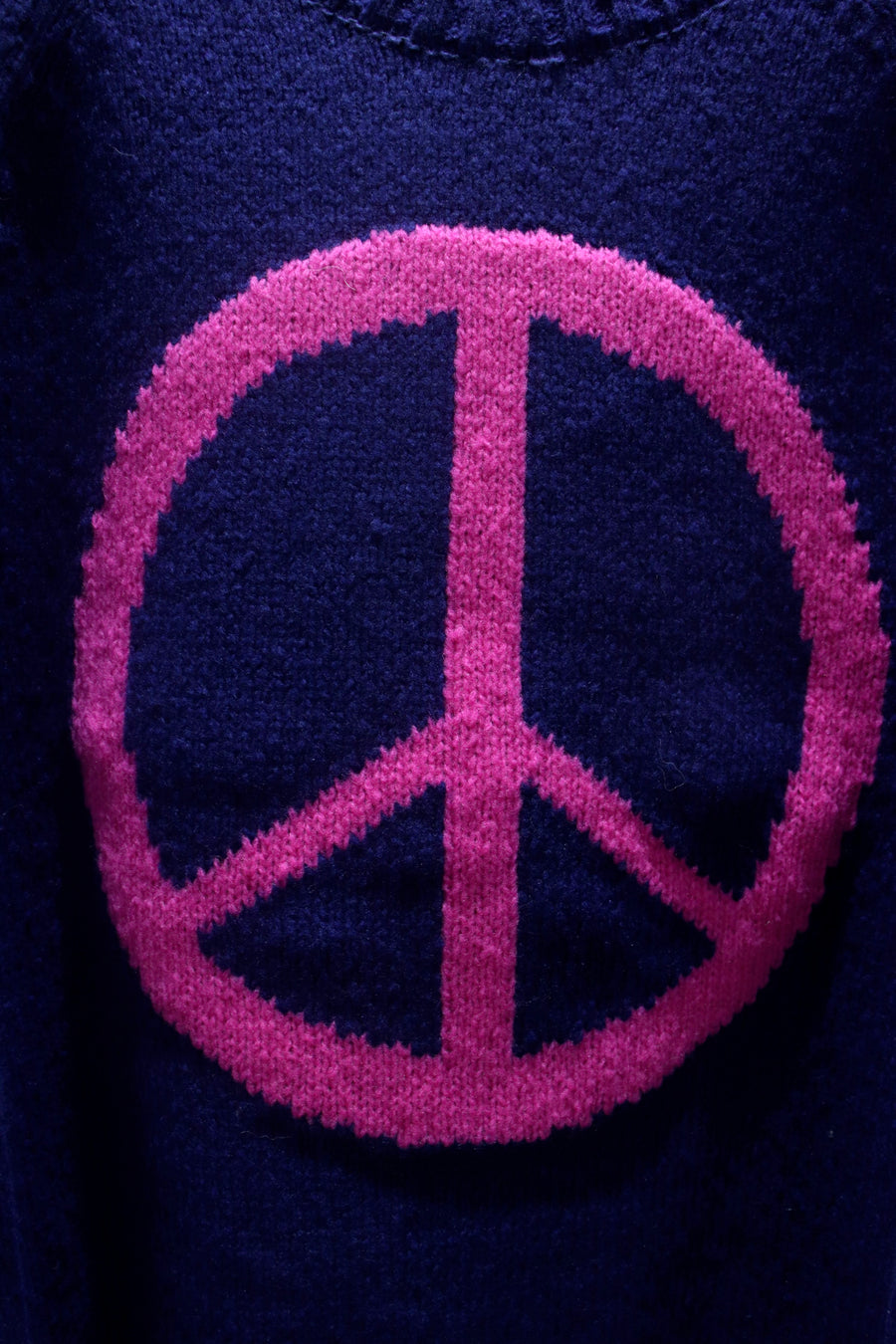 BED j.w. FORD  Peace Symbol Knit(BLUE)