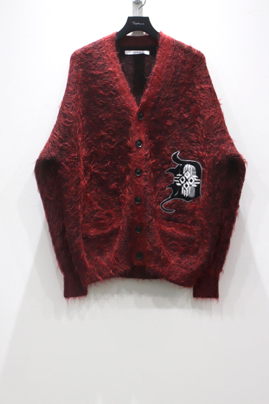 Children of the discordance  7G 2TONE CARDIGAN(RED)