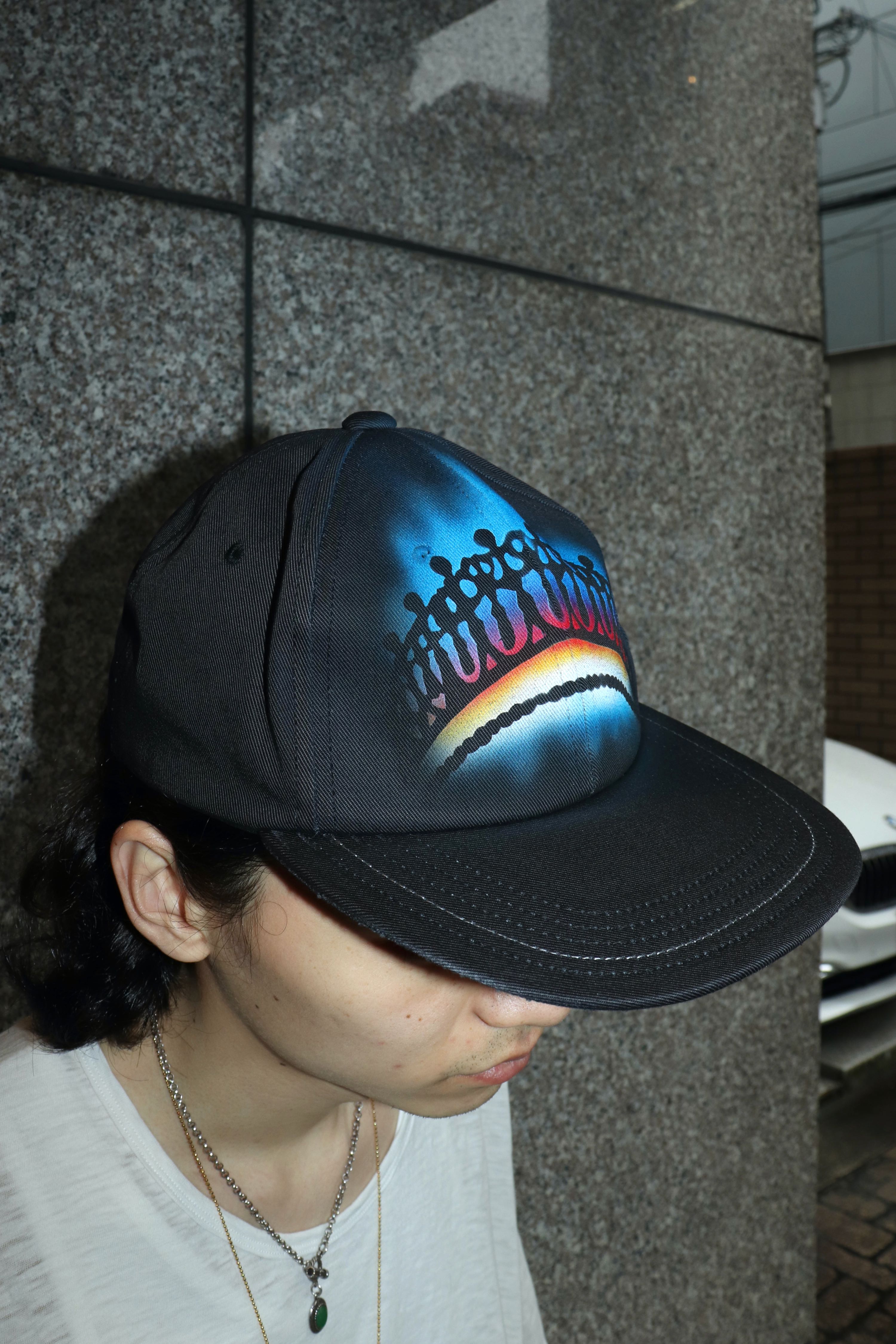 MASU TIARA GRAFFITI CAP(BLACK)