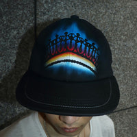 MASU(エムエーエスユー)のTIARA GRAFFITI CAP BLACK(キャップ)の通販 