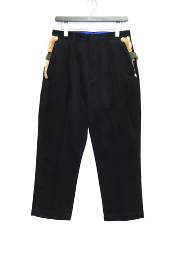 【20%OFF】elephant TRIBAL fabrics  Incomplete Length Pants（BLACK）