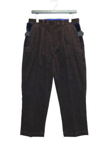 【20%OFF】elephant TRIBAL fabrics  Incomplete Length Pants（BROWN）