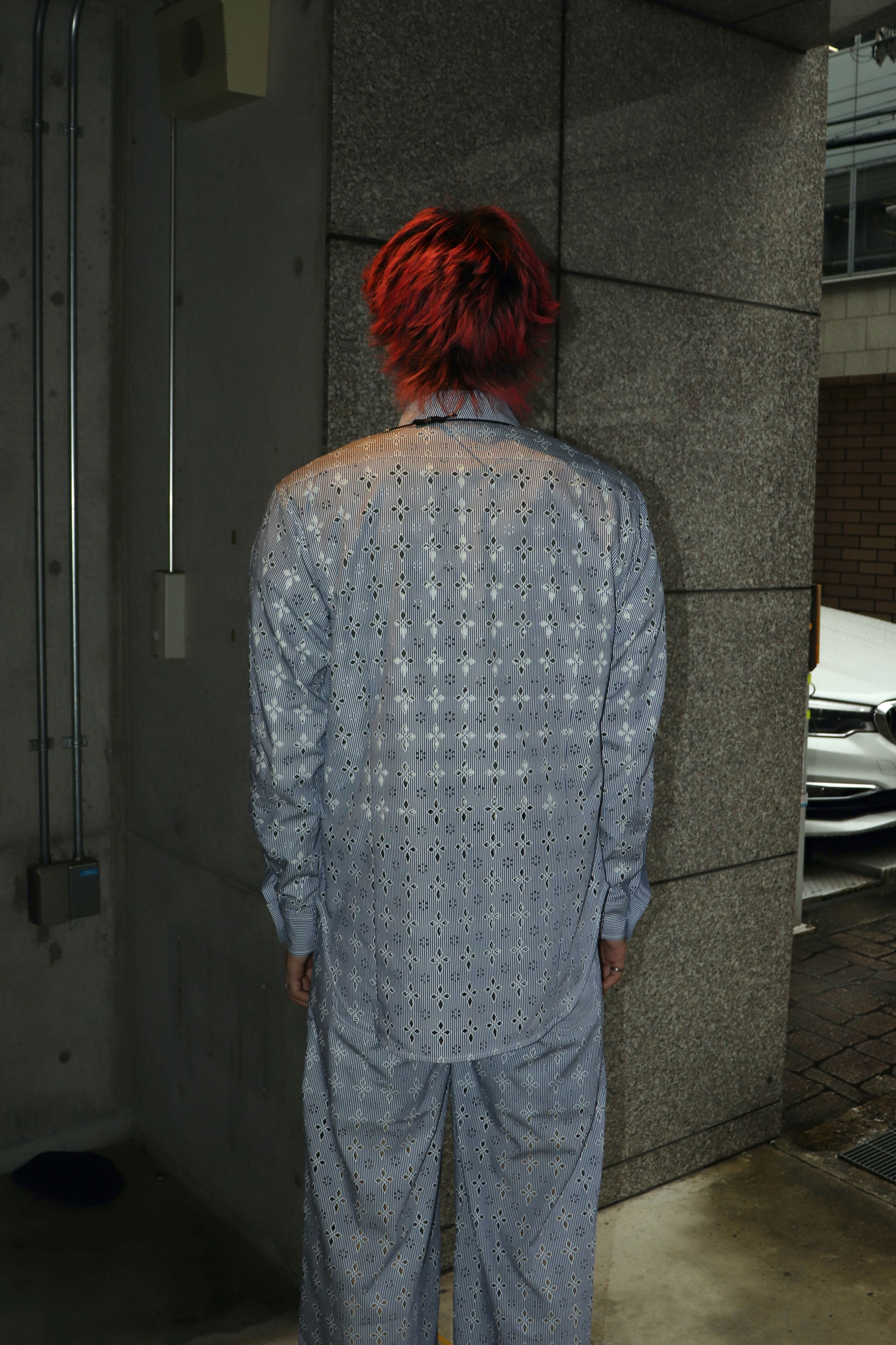 MASU(エムエーエスユー)のDIAMOND-CUT SHIRT BLUEの通販｜PALETTE art