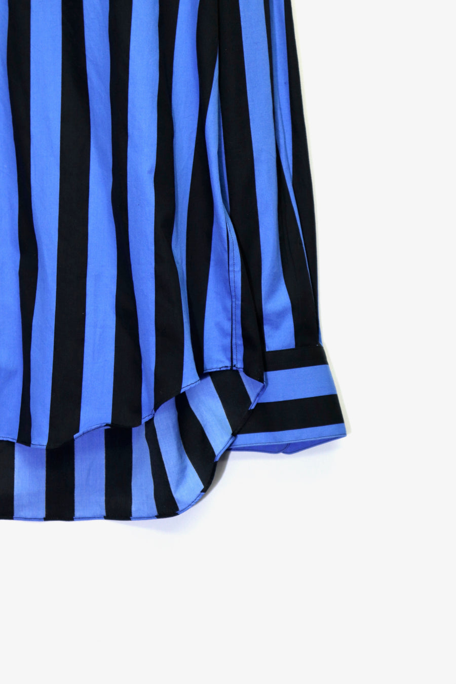 LITTLEBIG  Stand Collar Striped SH（BLUE）