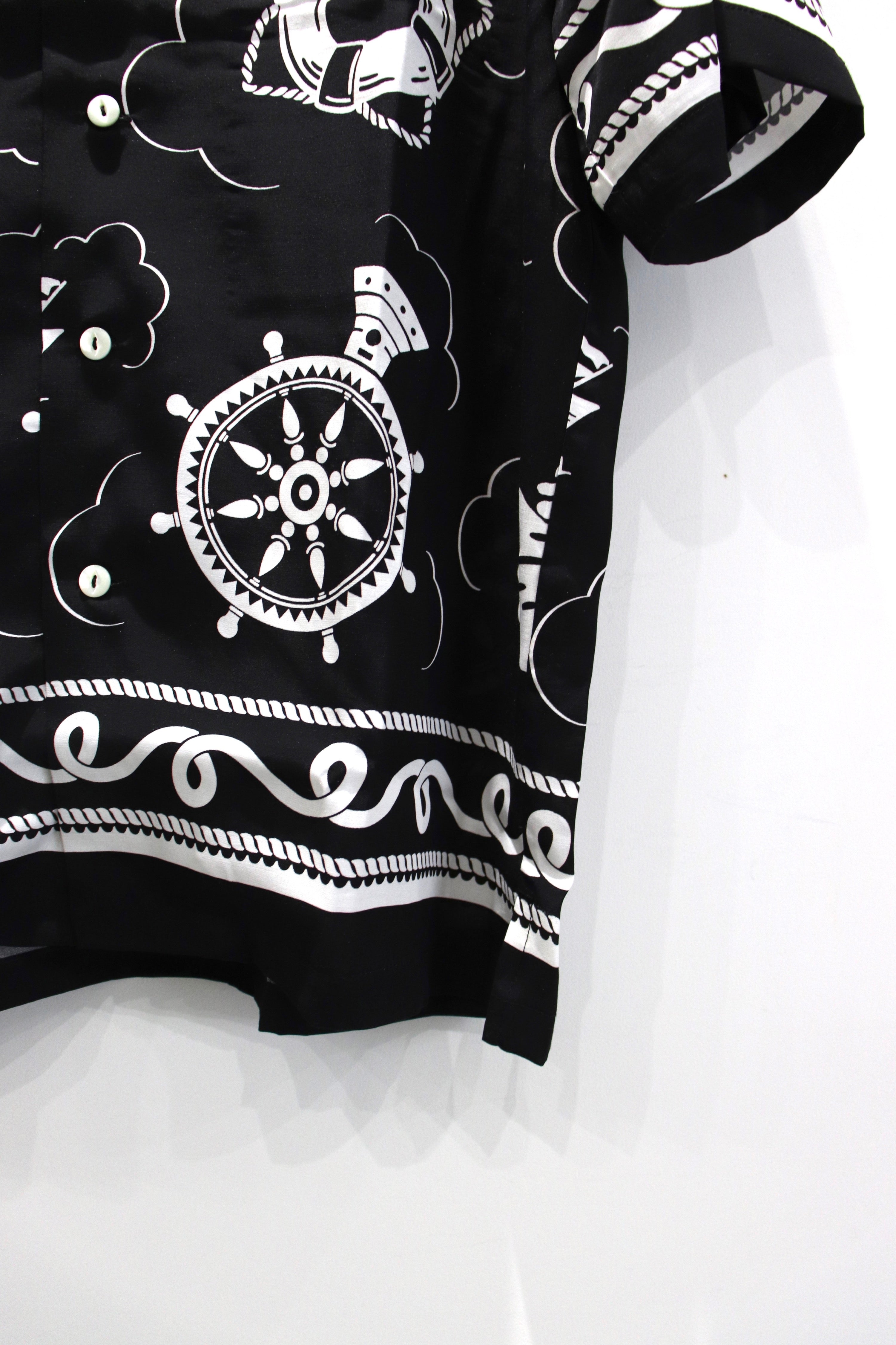 SOLARISソラリス　ATOMIC オープンカラーシャツ　美品 SOLARIS(ソラリス)のPATTERN OP S/S SHIRTの通販｜PALETTE art aliveの