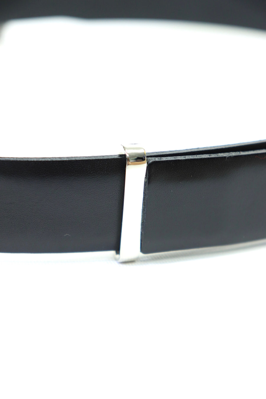 TOGA VIRILIS  Metal buckle belt(BLACK)