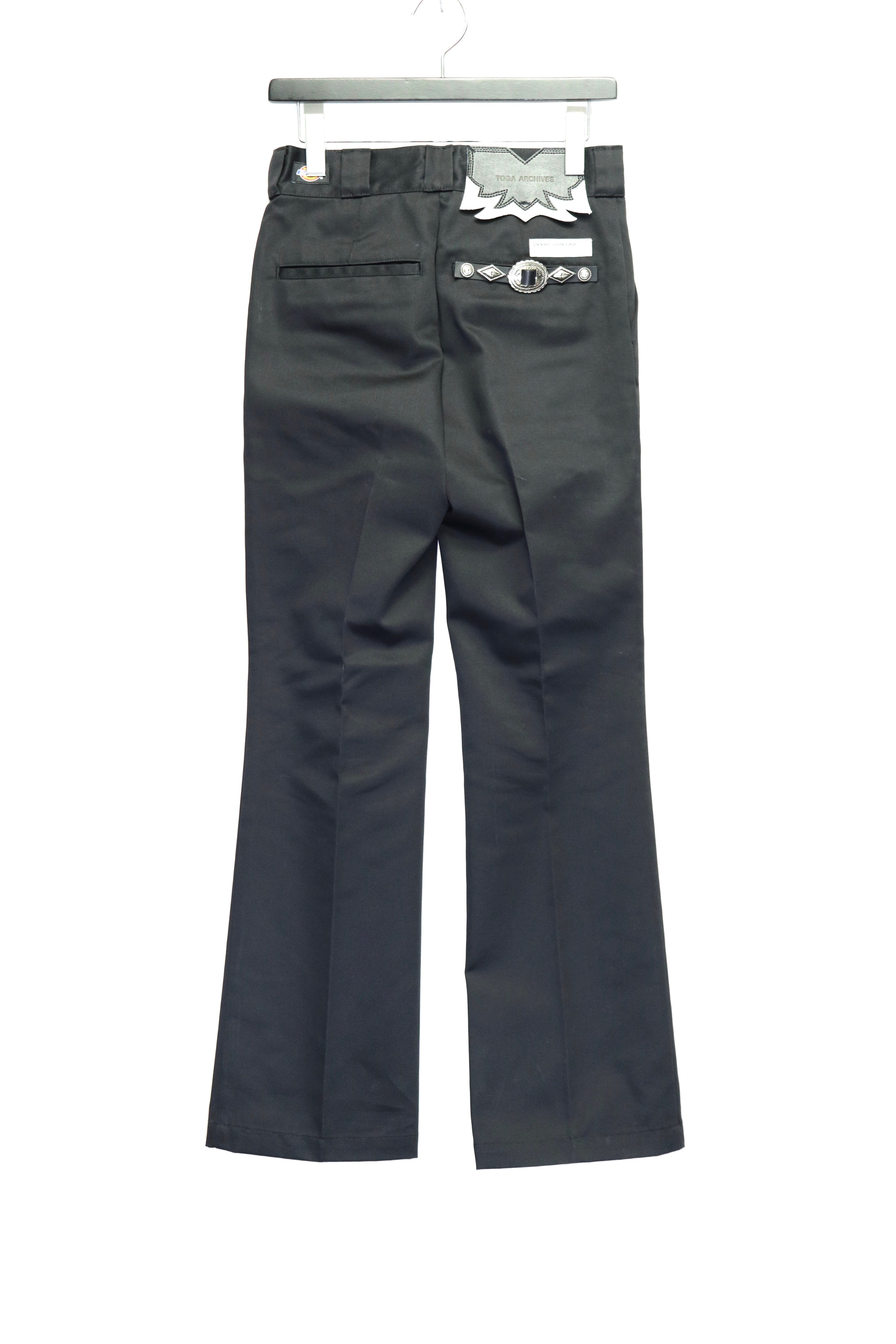 TOGA VIRILIS Flare pants Dickies SP(BLACK)