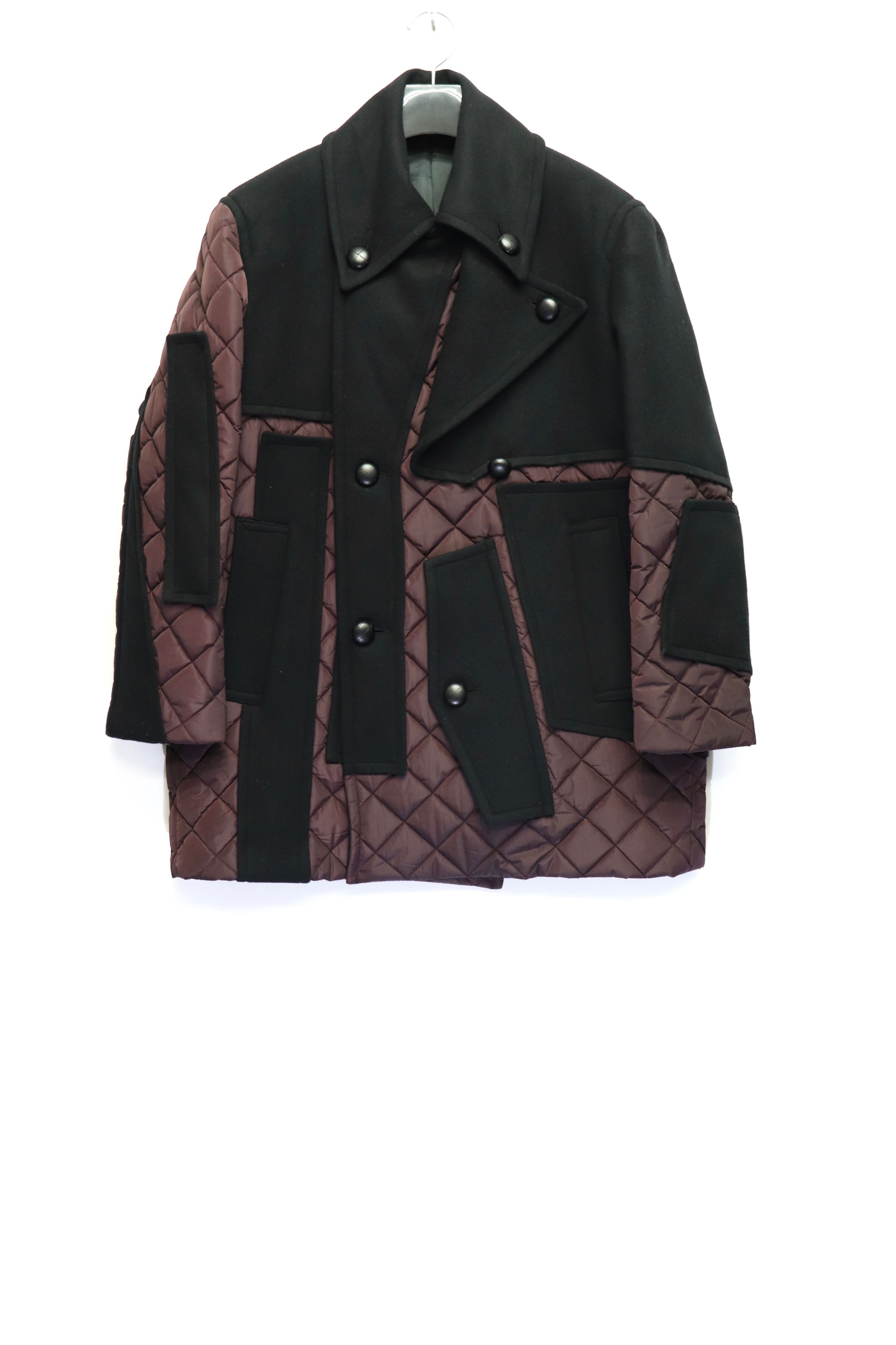 YUKI HASHIMOTO(ユウキハシモト)のPATCHWORK PEA COATの通販｜PALETTE
