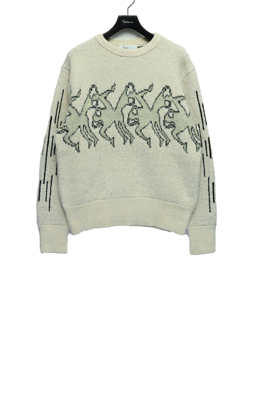 TOGA VIRILIS Jaquard knit pullover ニットかわいらしいデザインになります