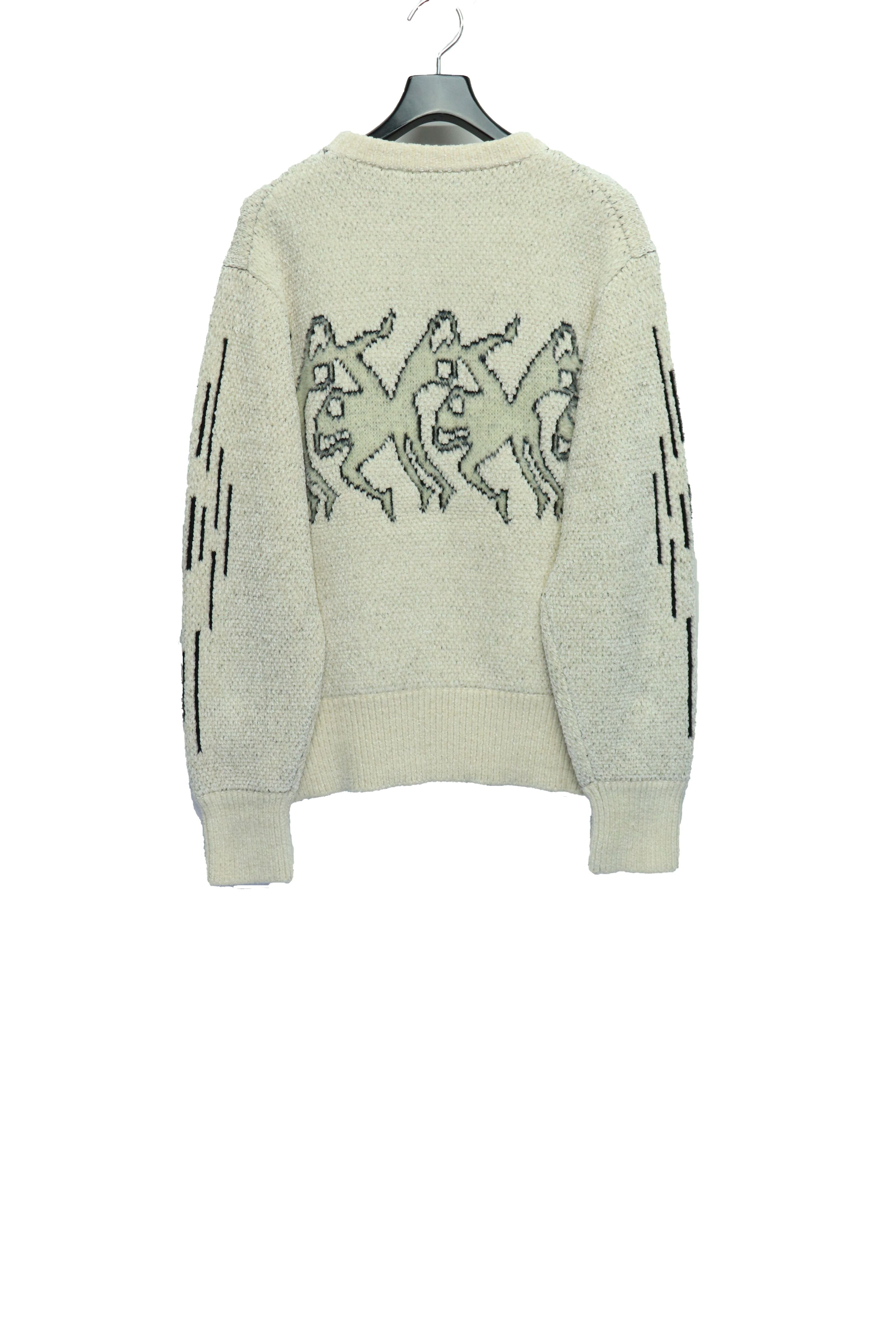 TOGA VIRILIS(トーガ ビリリース)22awのJaquard knit pullover WHITE通販｜PALETTE art  aliveのオンラインショップ – PALETTE art alive ONLINE STORE