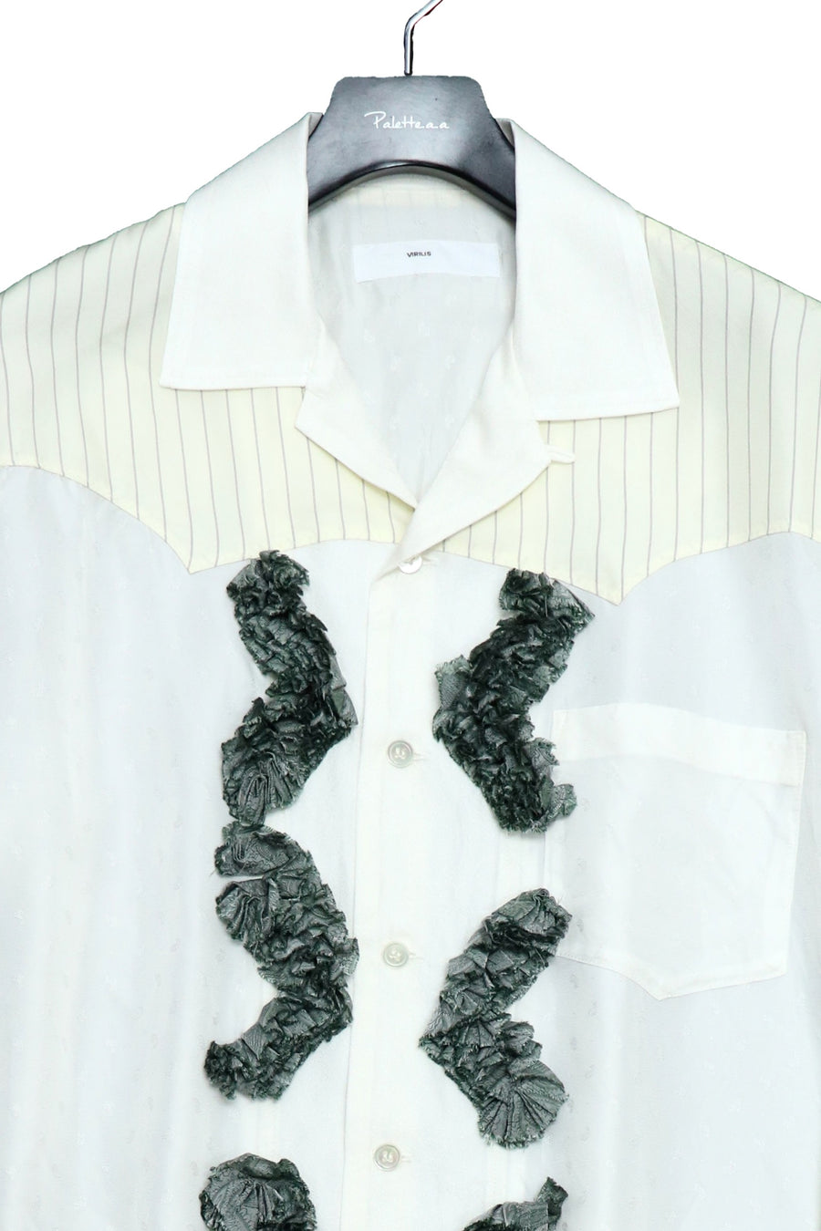 TOGA VIRILIS  Cupra Jacquard shirts(WHITE)