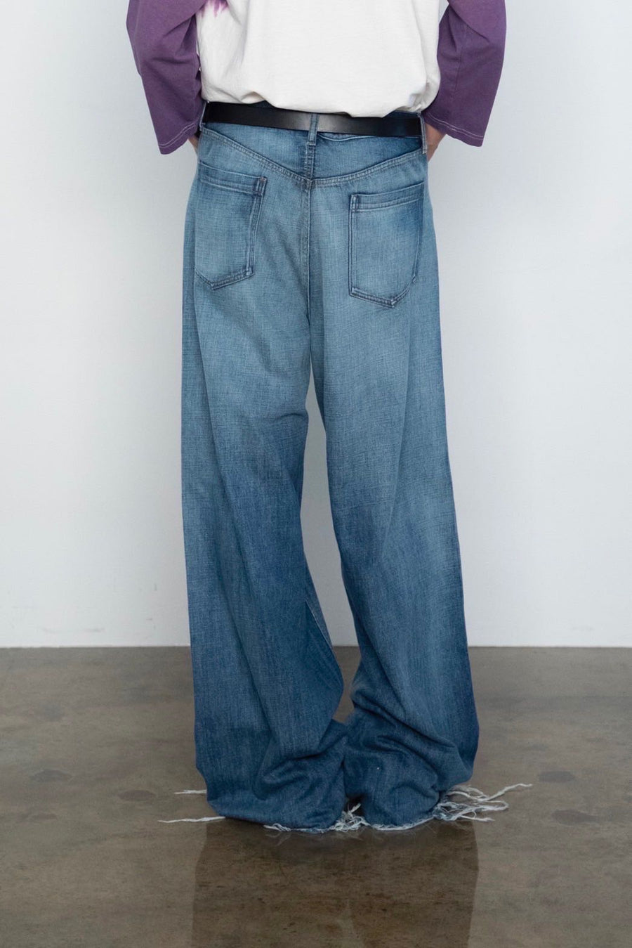 soe  23ss Widest Hard Wash Jeans