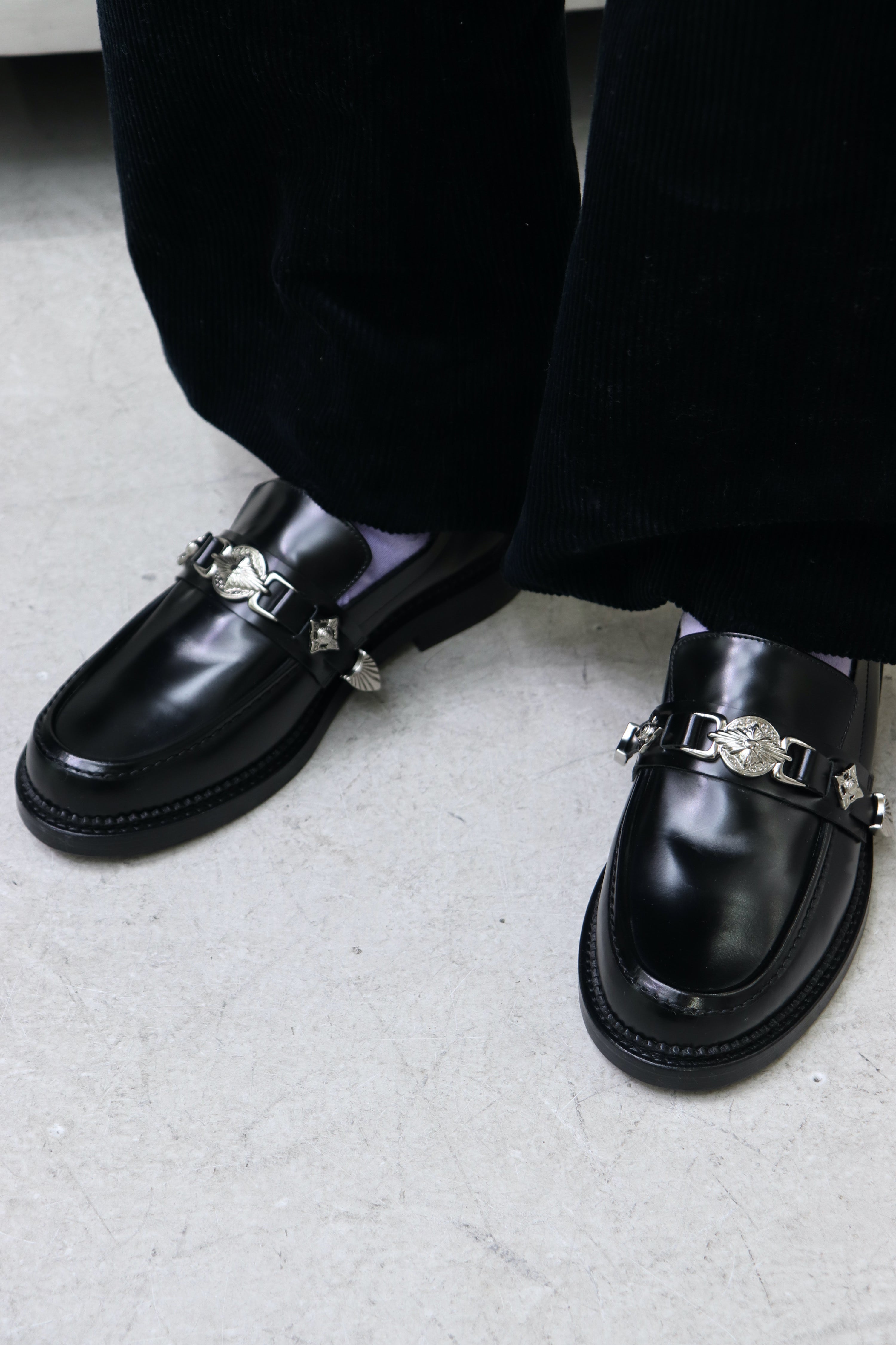 TOGA VIRILIS BLACK POLIDO LOAFER mail order ｜ Palette Art Alive online shop  – PALETTE art alive ONLINE STORE