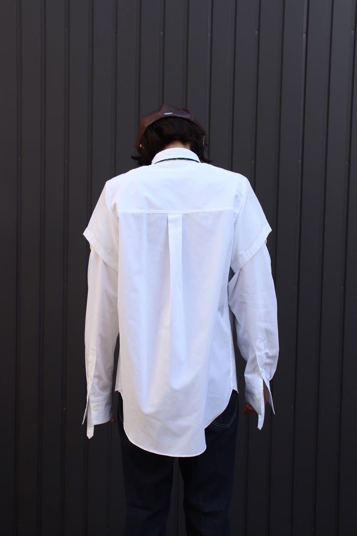 BED j.w. FORD  Double-Sleeve Shirts(WHITE)