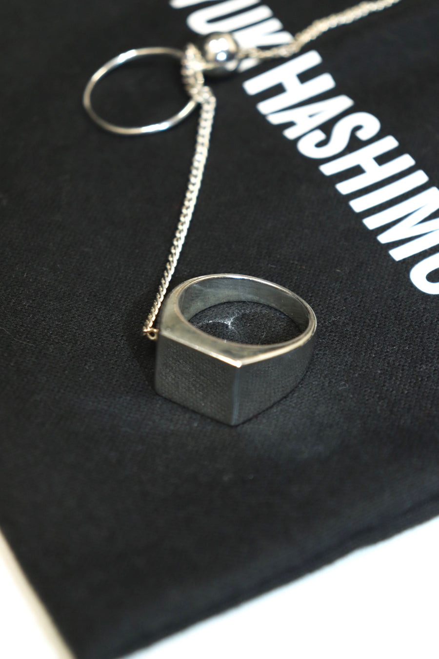 YUKI HASHIMOTO × P.A.A  household rings top neckless 2