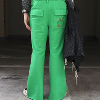 BED J.W. FORD(ベッドフォード)のDouble-West Flea-Pants GREENの通販 