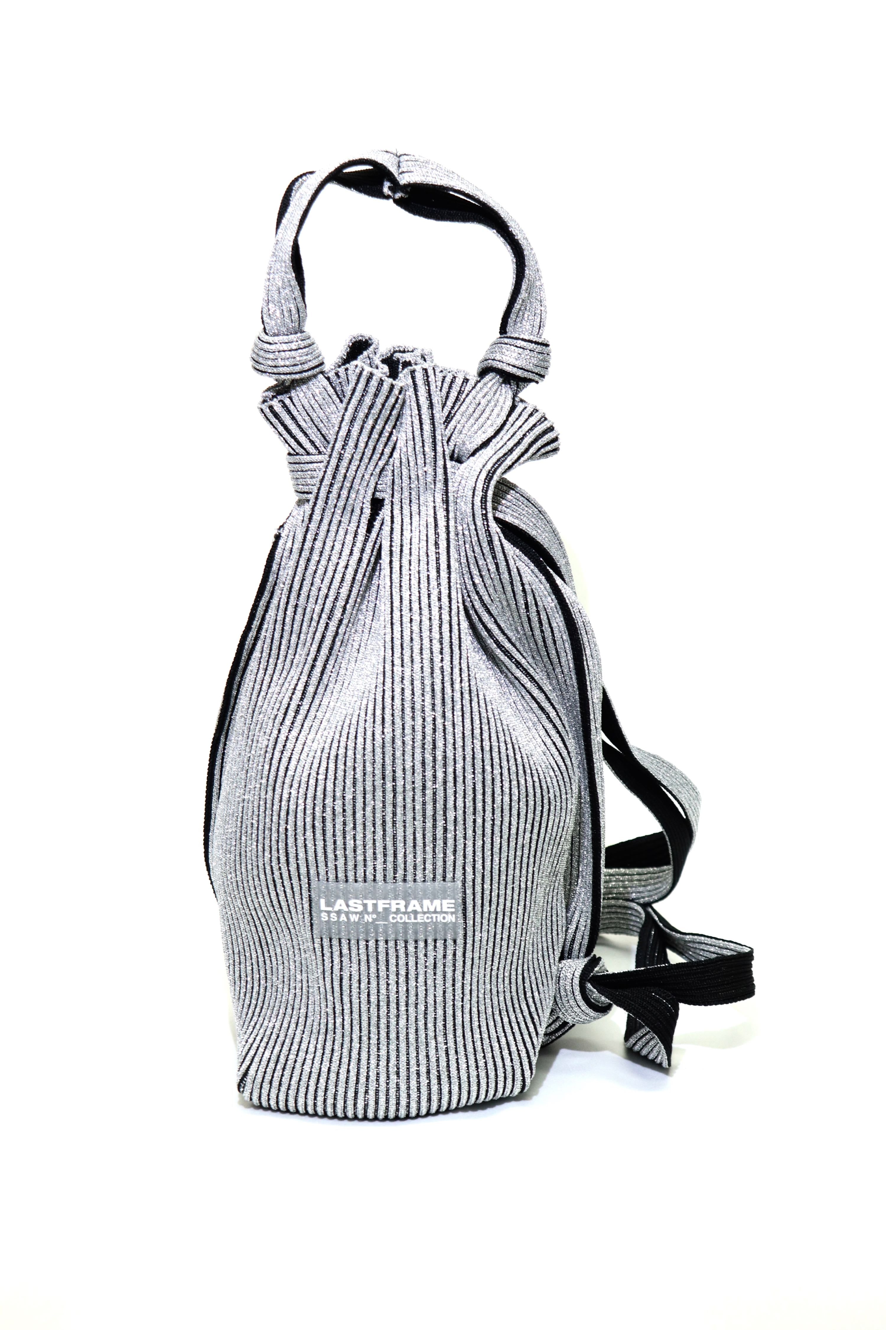完売品 LASTFRAME LLIC HYOUTAN BAG シルバー LASTFRAME(ラストフレーム)のMETALLIC HYOUTAN BAGの通販｜PALETTE art