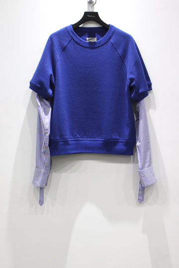 BED j.w. FORD  Half Sleeve Pullover(BLUE)