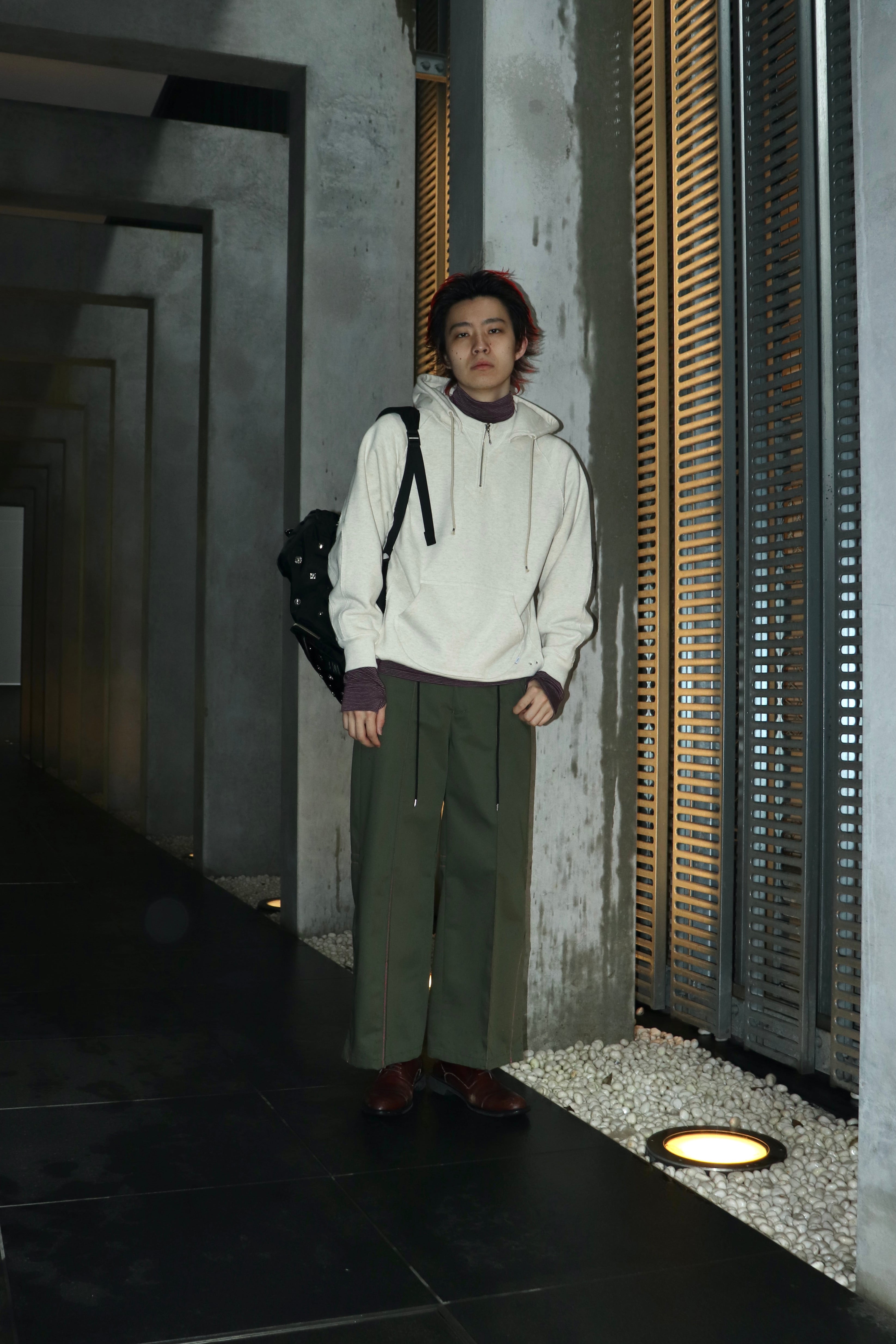SYUMAN.(シュウマン)のSYUMAN Skate pants type Wide KHAKIの通販