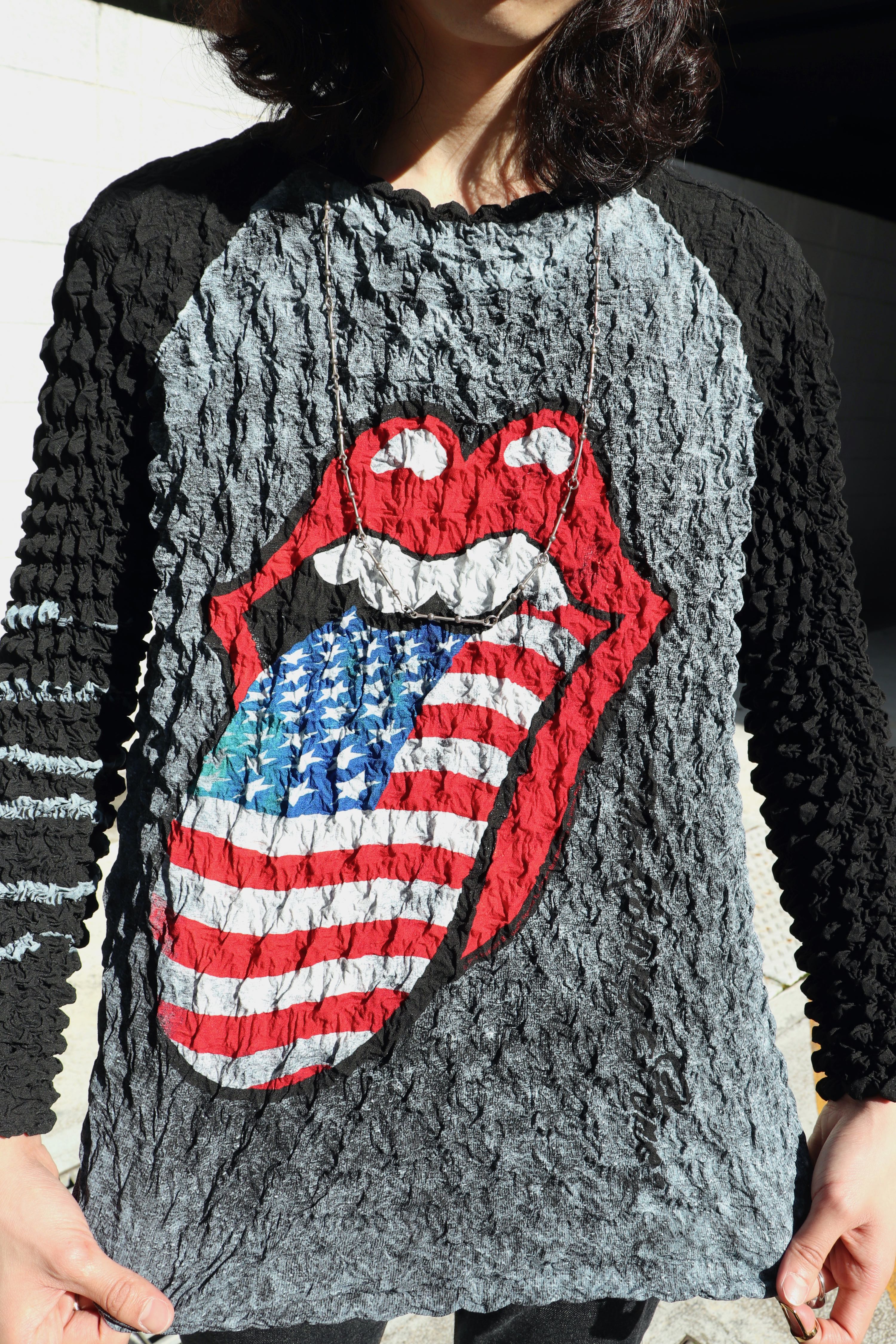 MASU TONGUE AND LIPS POPCORN RAGLAN
