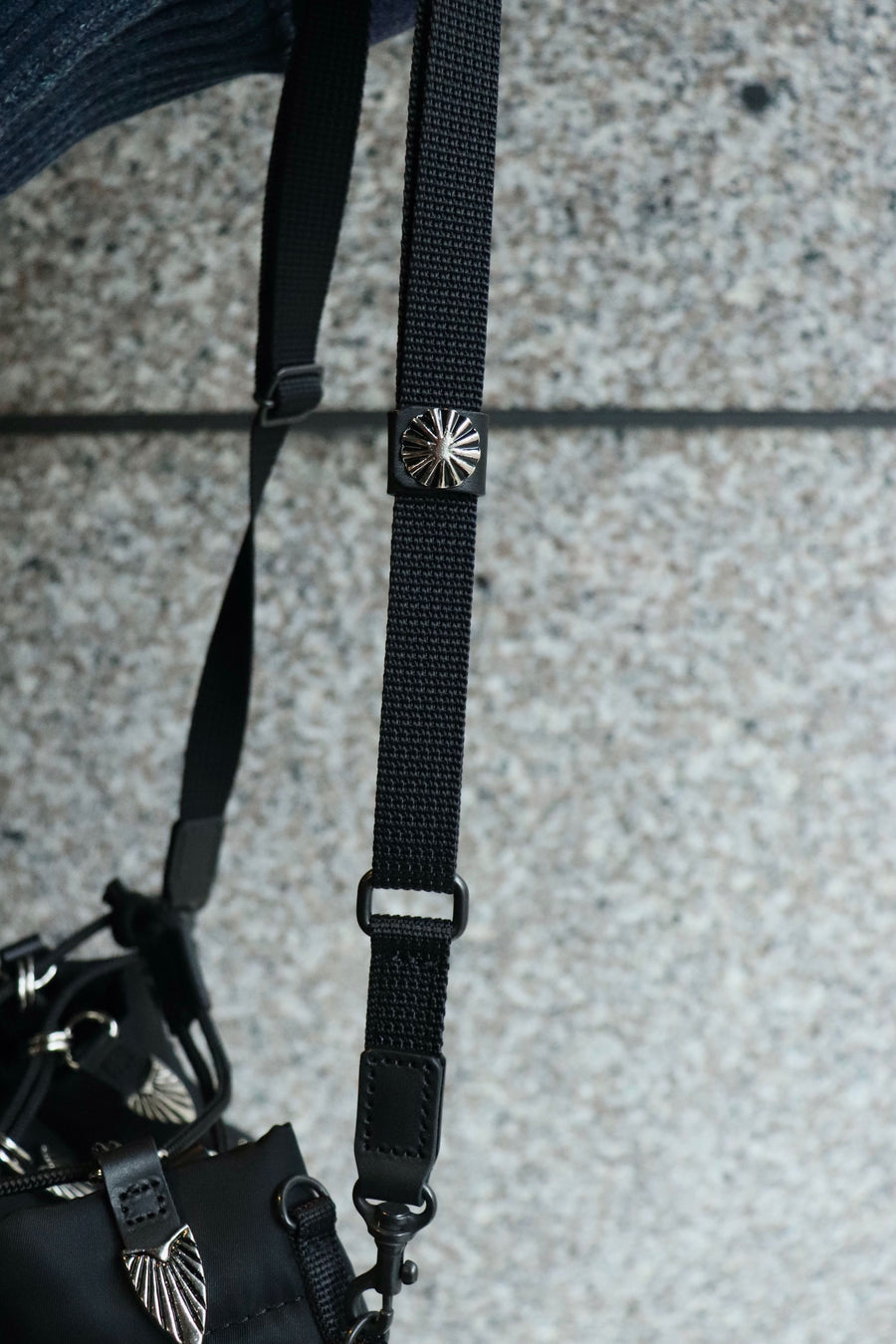 TOGA VIRILIS × PORTER String bag(BLACK)