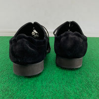 SYU.HOMME/FEMM Saddle mule shoes（BLACK）