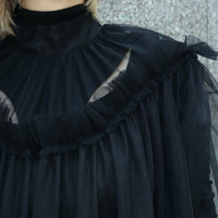 FETICO(フェティコ)のTULLE FRILLED TUNIC(チュニック)の通販｜PALETTE